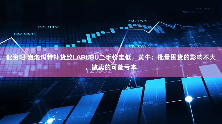 配资吧 泡泡玛特补货致LABUBU二手价走低，黄牛：批量囤货的影响不大，散卖的可能亏本
